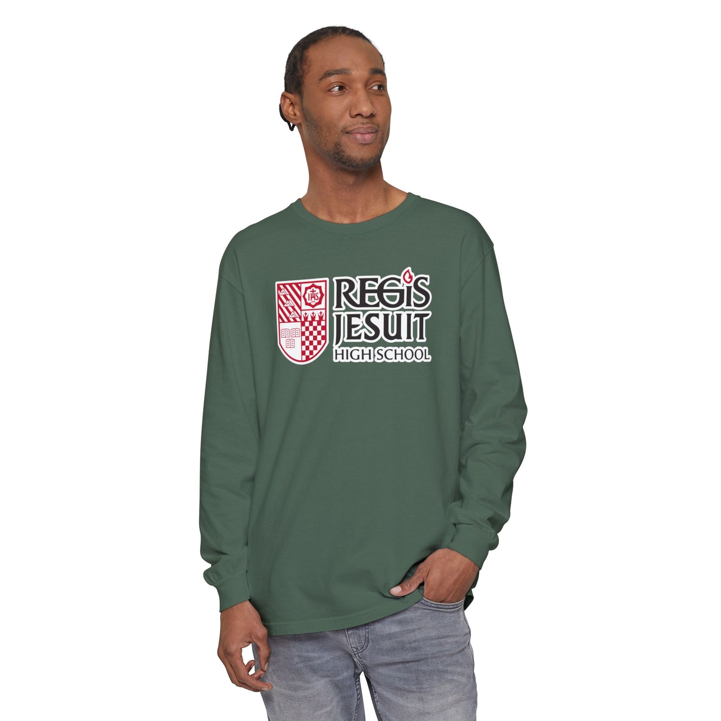 Garment-Dyed Long Sleeve Tee