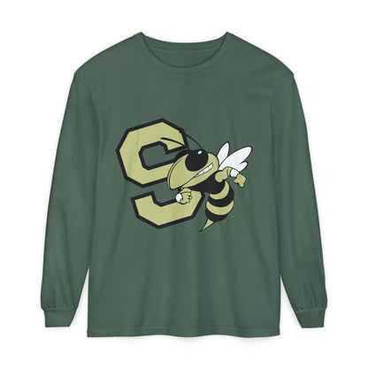Garment-Dyed Long Sleeve Tee