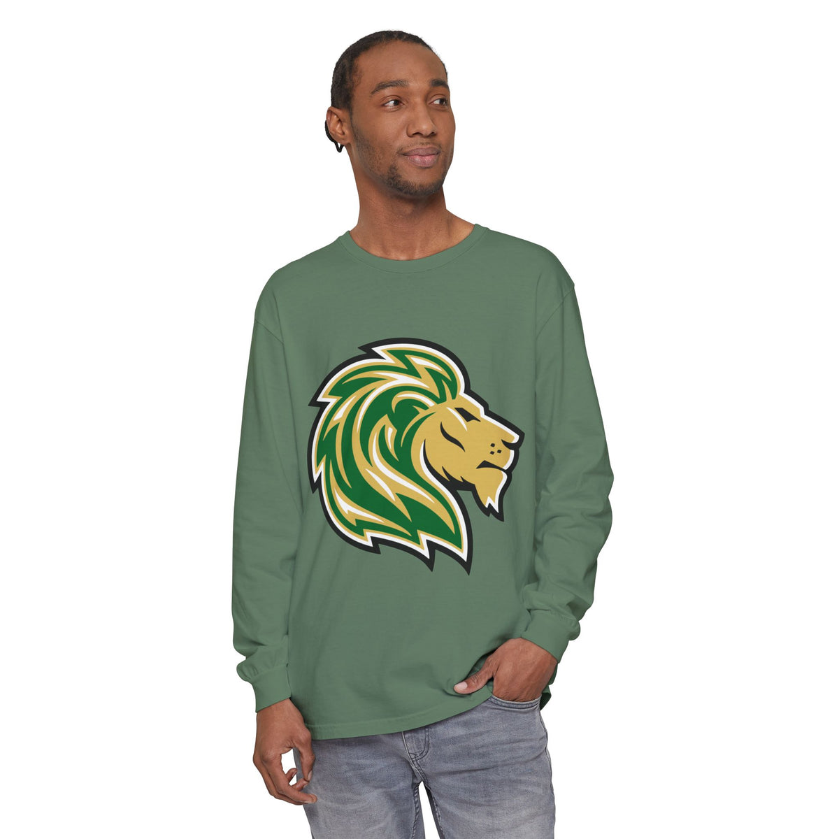 Garment-Dyed Long Sleeve Tee