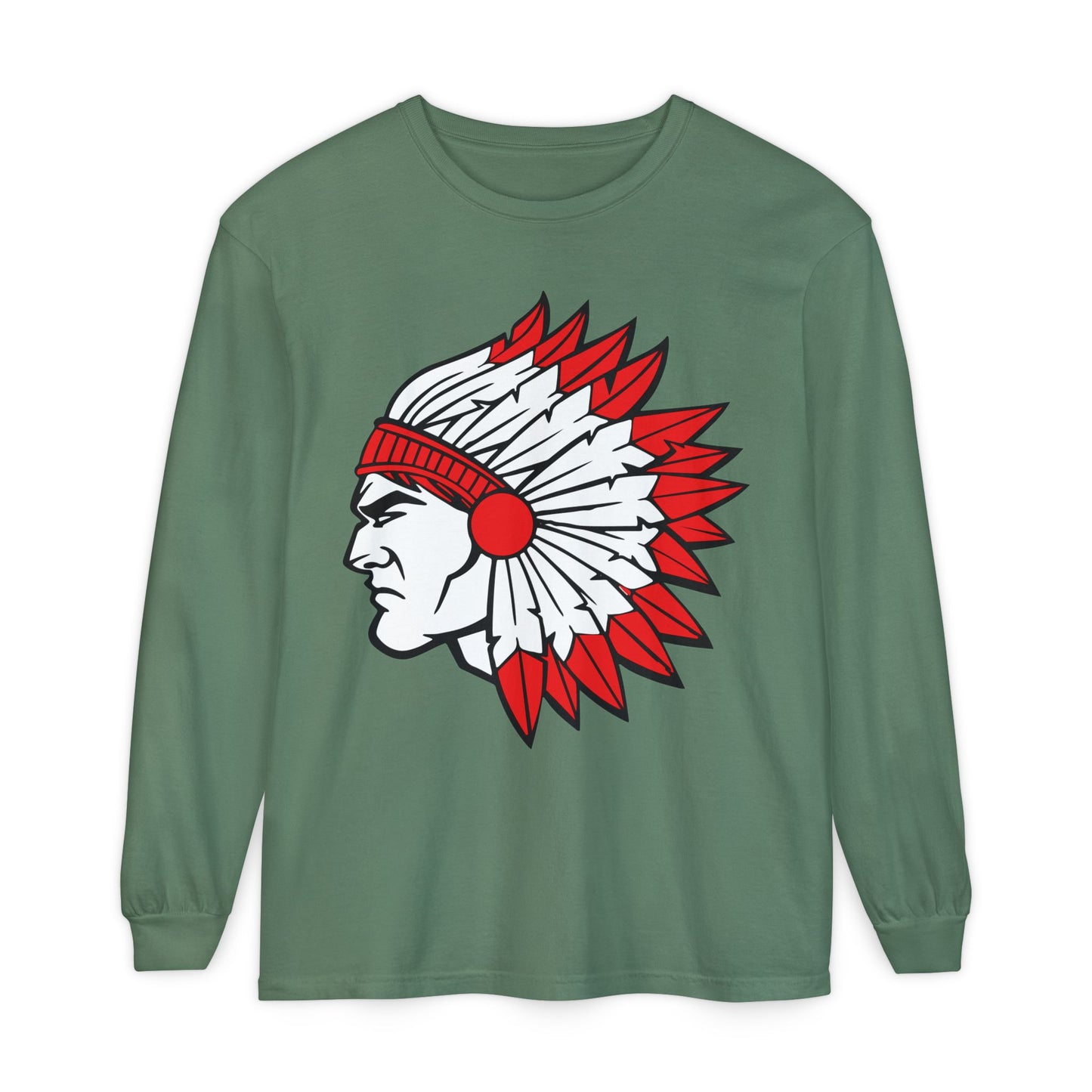 Garment-Dyed Long Sleeve Tee