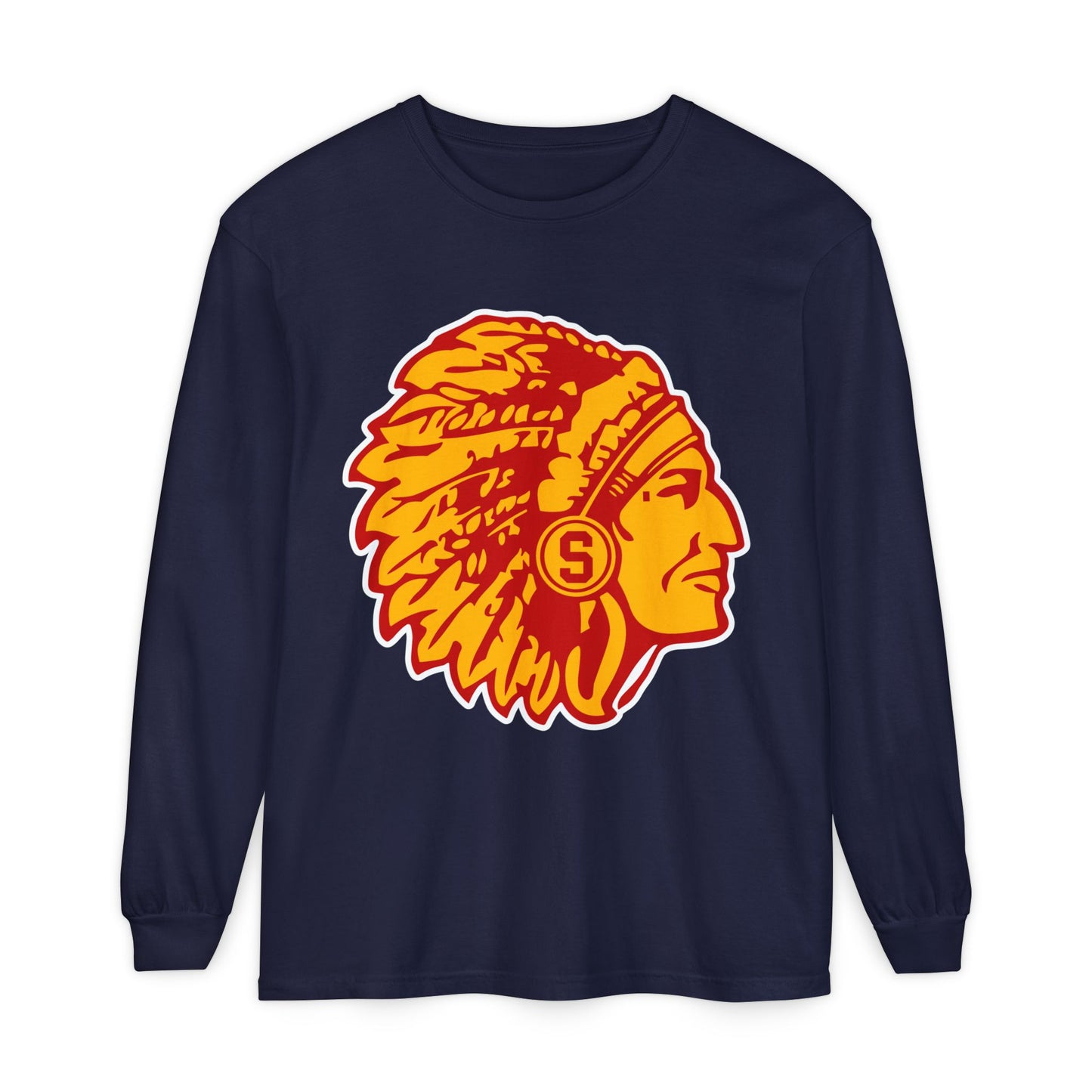 Garment-Dyed Long Sleeve Tee