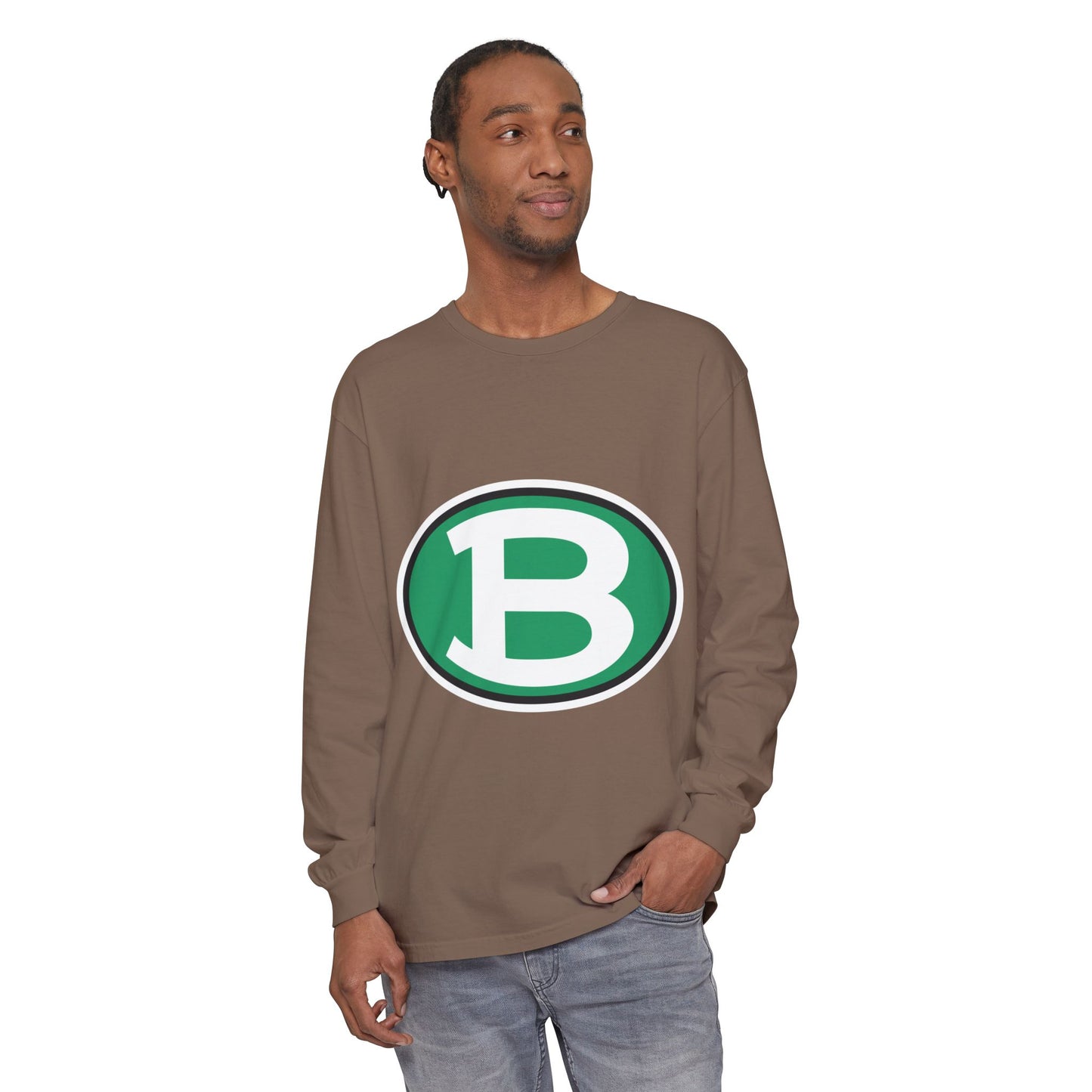 Garment-Dyed Long Sleeve Tee
