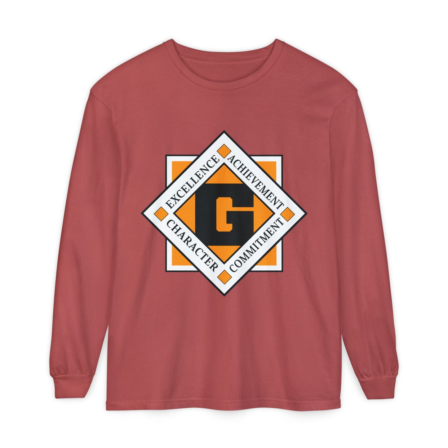 Garment-Dyed Long Sleeve Tee