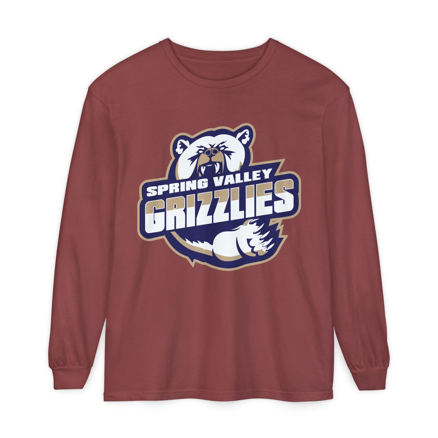 Garment-Dyed Long Sleeve Tee
