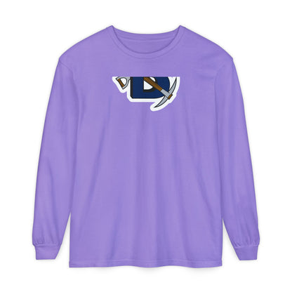 Garment-Dyed Long Sleeve Tee