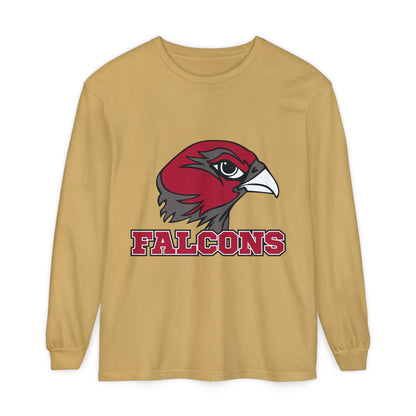 Garment-Dyed Long Sleeve Tee