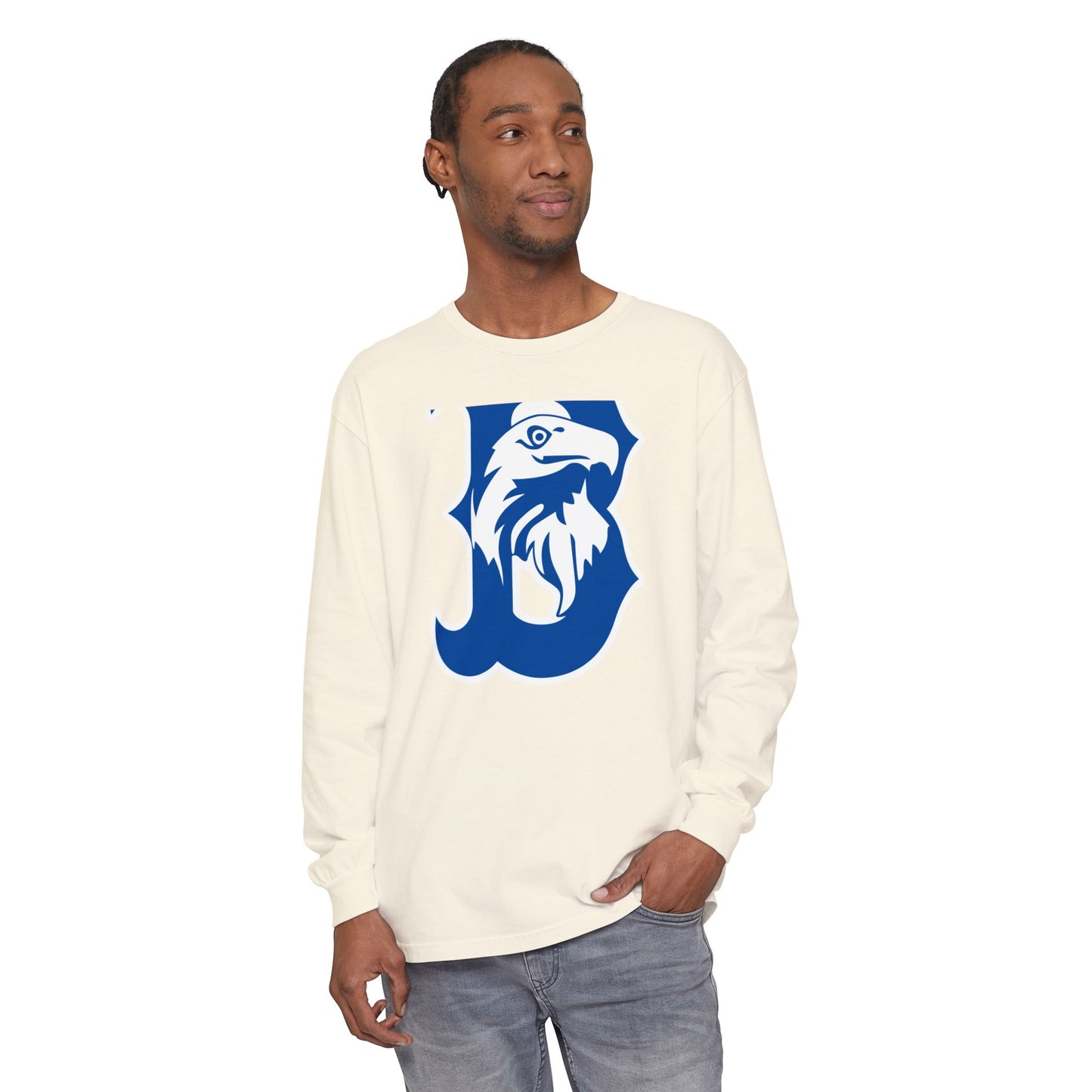 Garment-Dyed Long Sleeve Tee