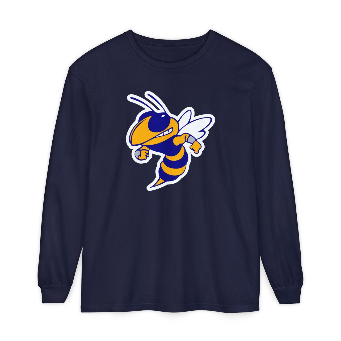 Garment-Dyed Long Sleeve Tee