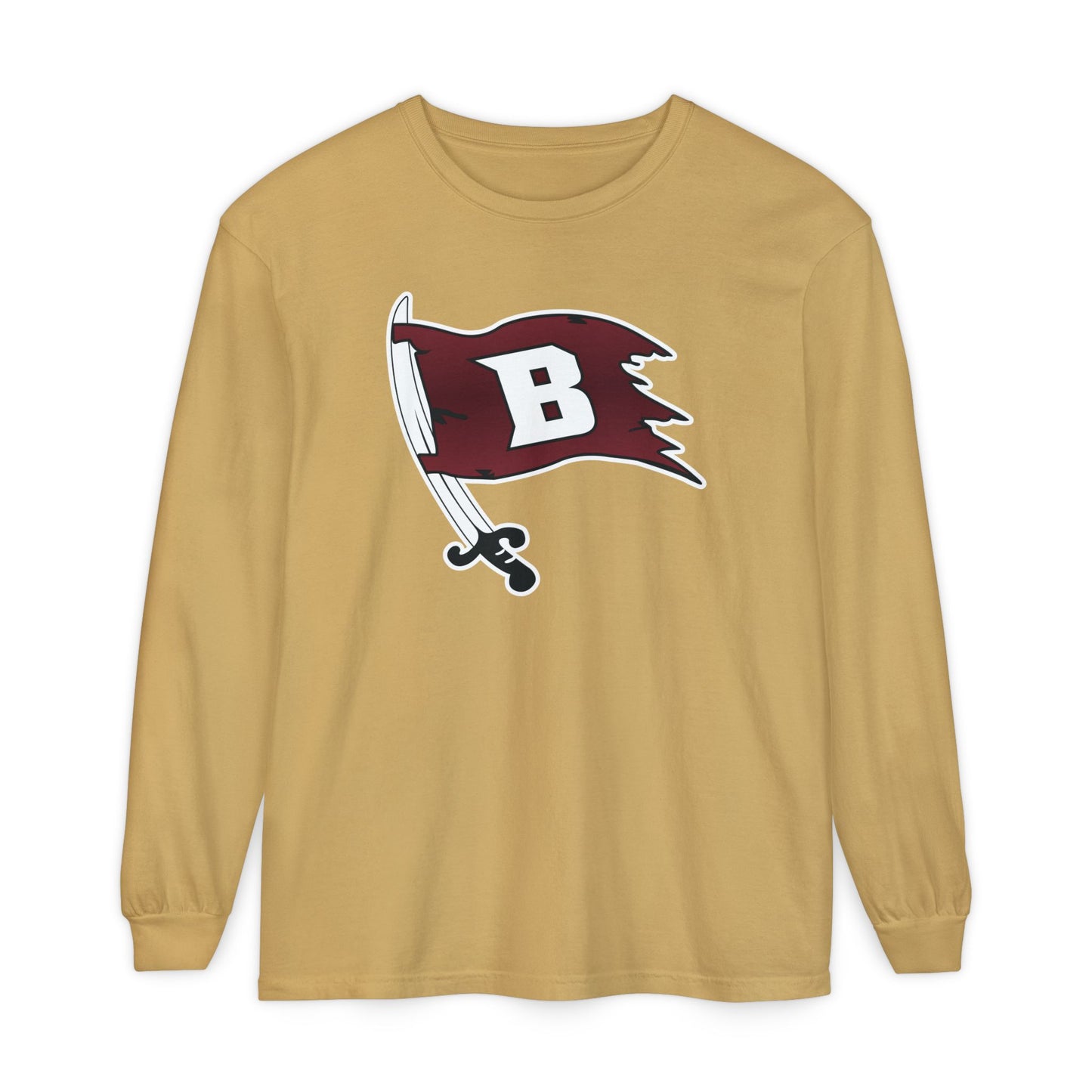 Garment-Dyed Long Sleeve Tee