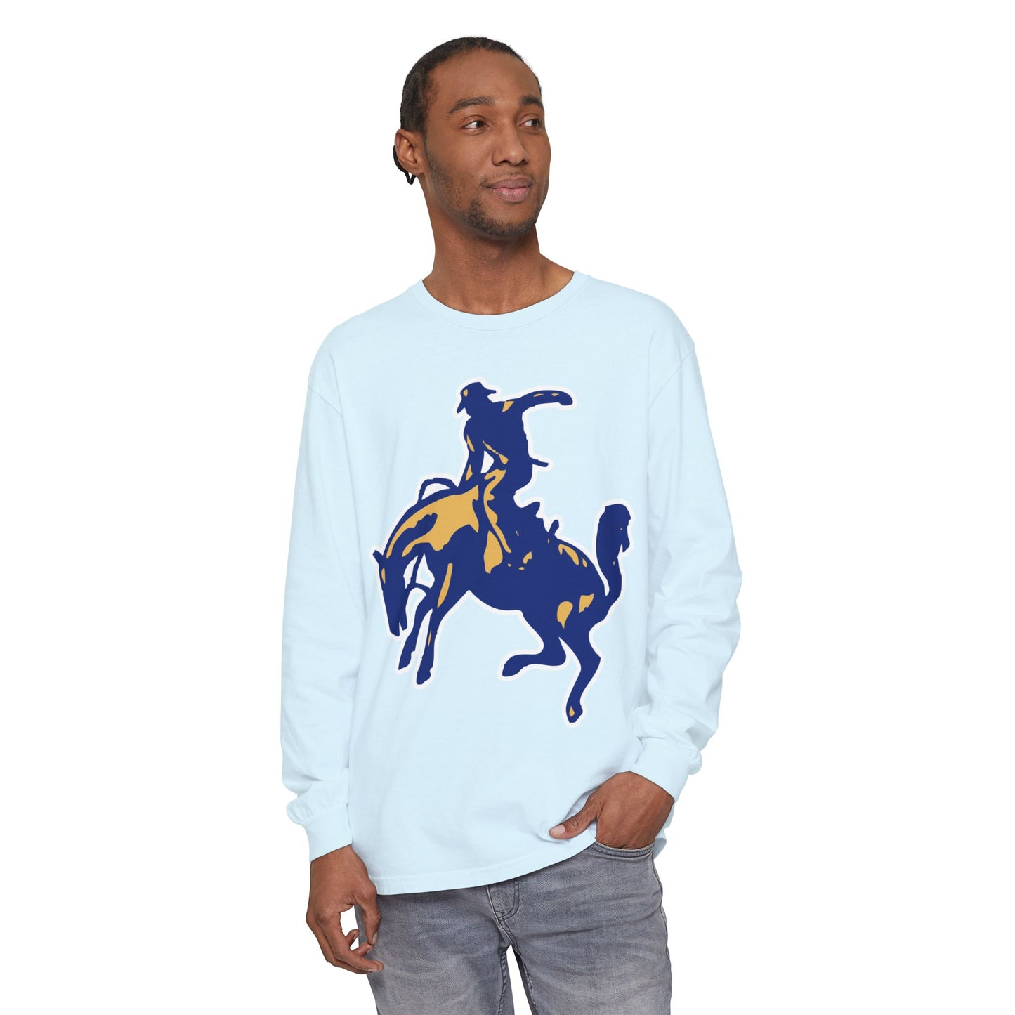 Garment-Dyed Long Sleeve Tee