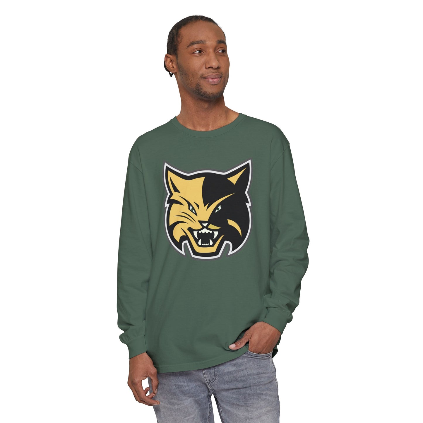 Garment-Dyed Long Sleeve Tee