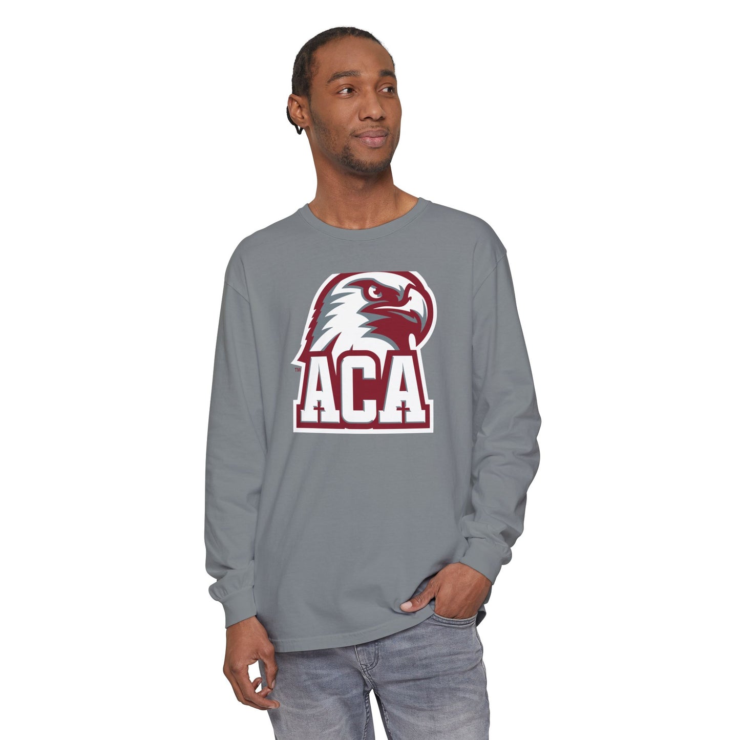 Garment-Dyed Long Sleeve Tee
