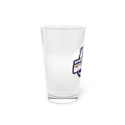 Spring Valley Grizzlies 16oz Pint Glass — School Spirit Beer & Drink Glass