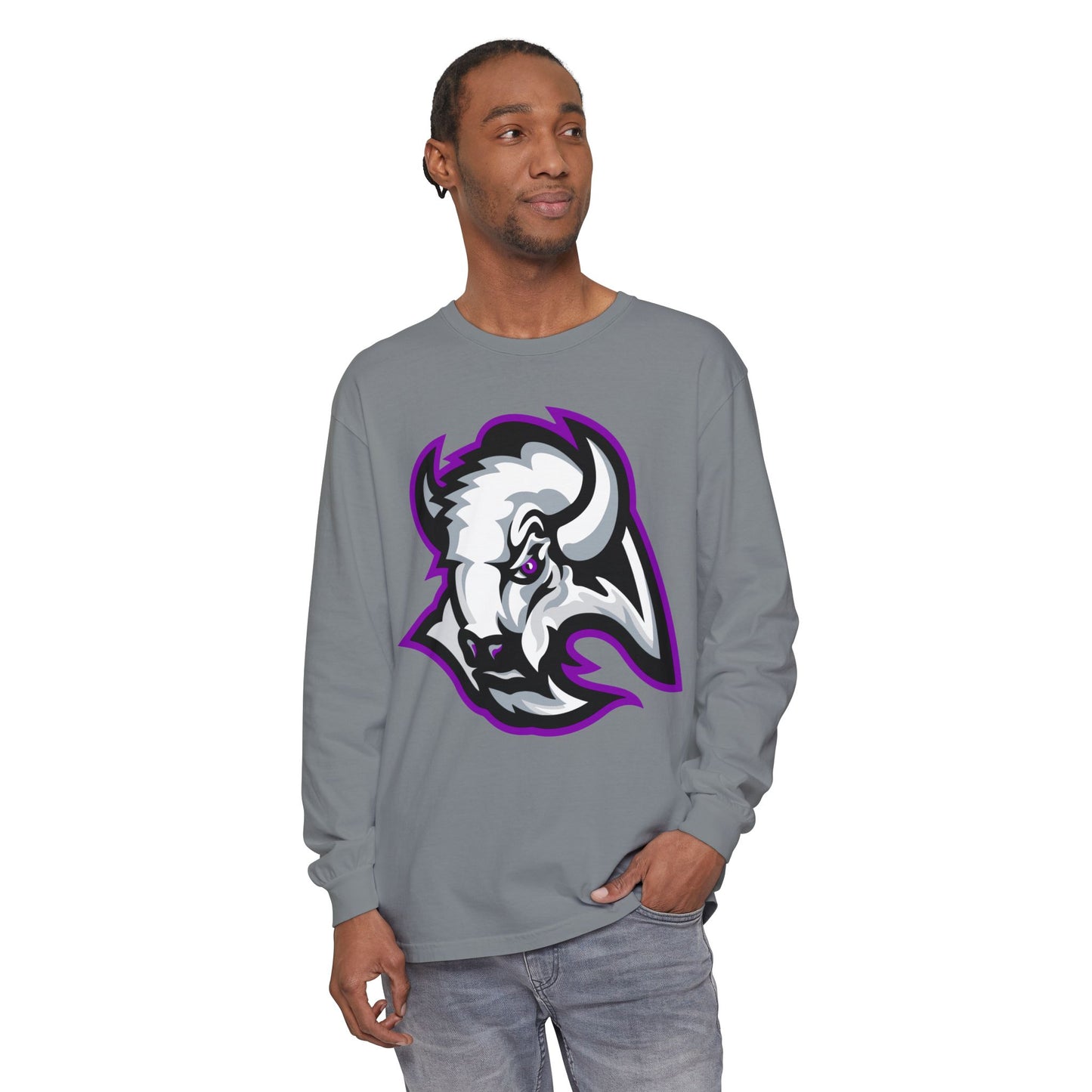 Garment-Dyed Long Sleeve Tee