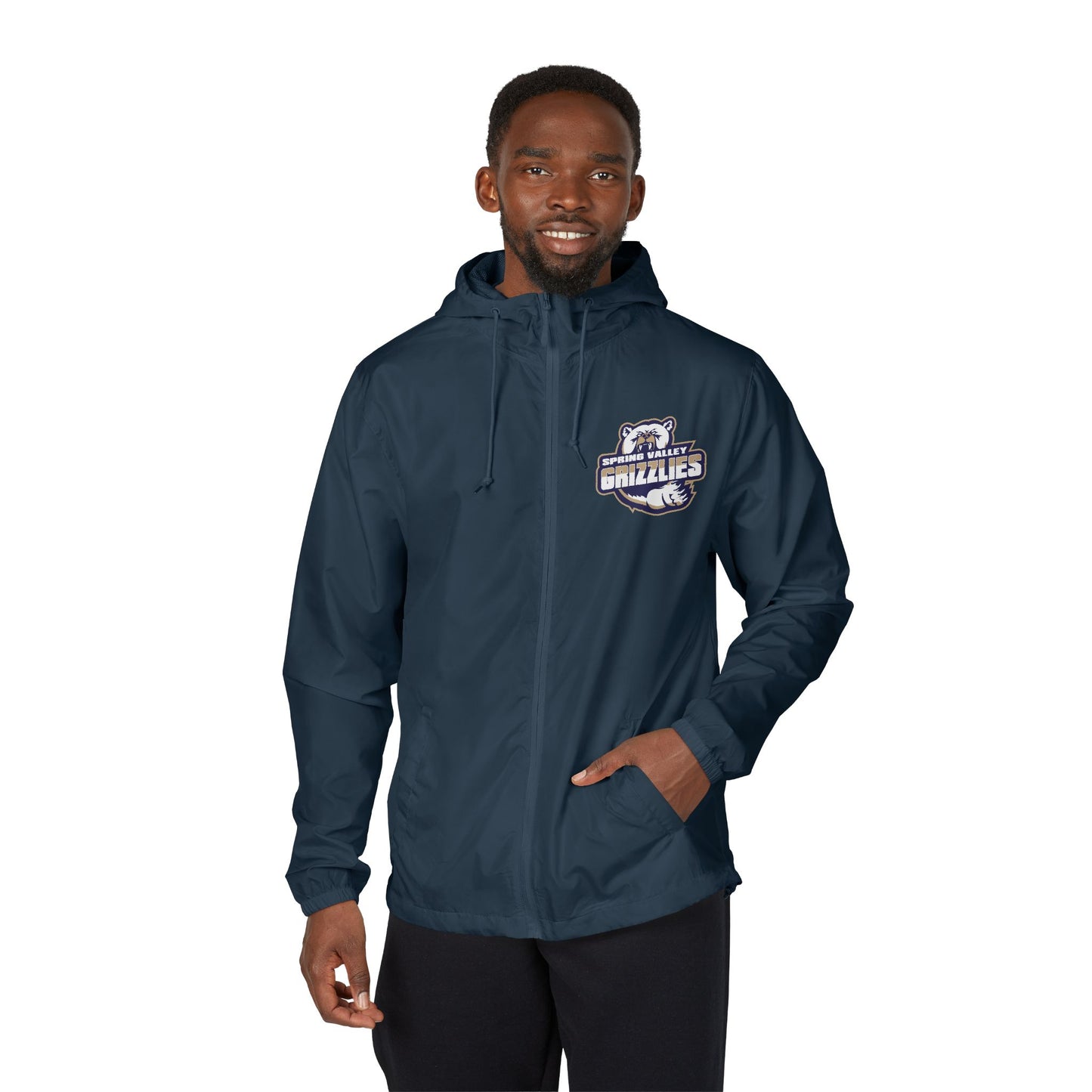 Full-Zip Windbreaker Jacket
