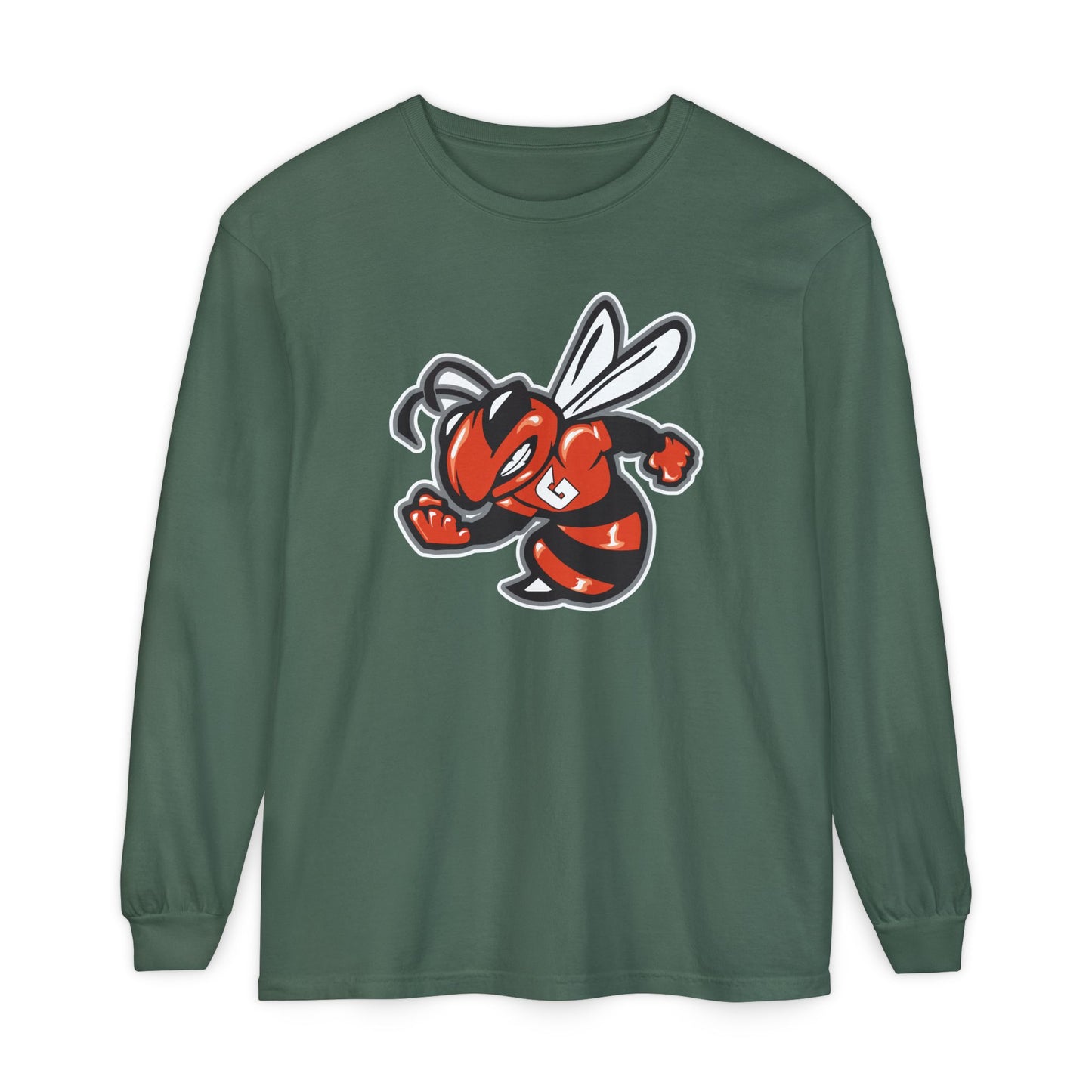 Garment-Dyed Long Sleeve Tee