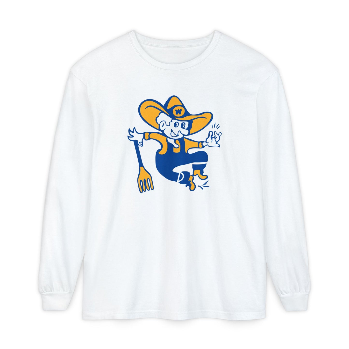 Garment-Dyed Long Sleeve Tee