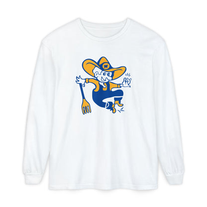 Garment-Dyed Long Sleeve Tee