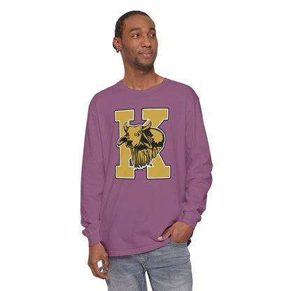 Garment-Dyed Long Sleeve Tee