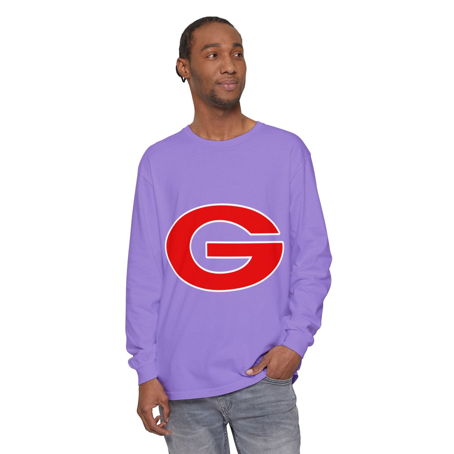 Garment-Dyed Long Sleeve Tee