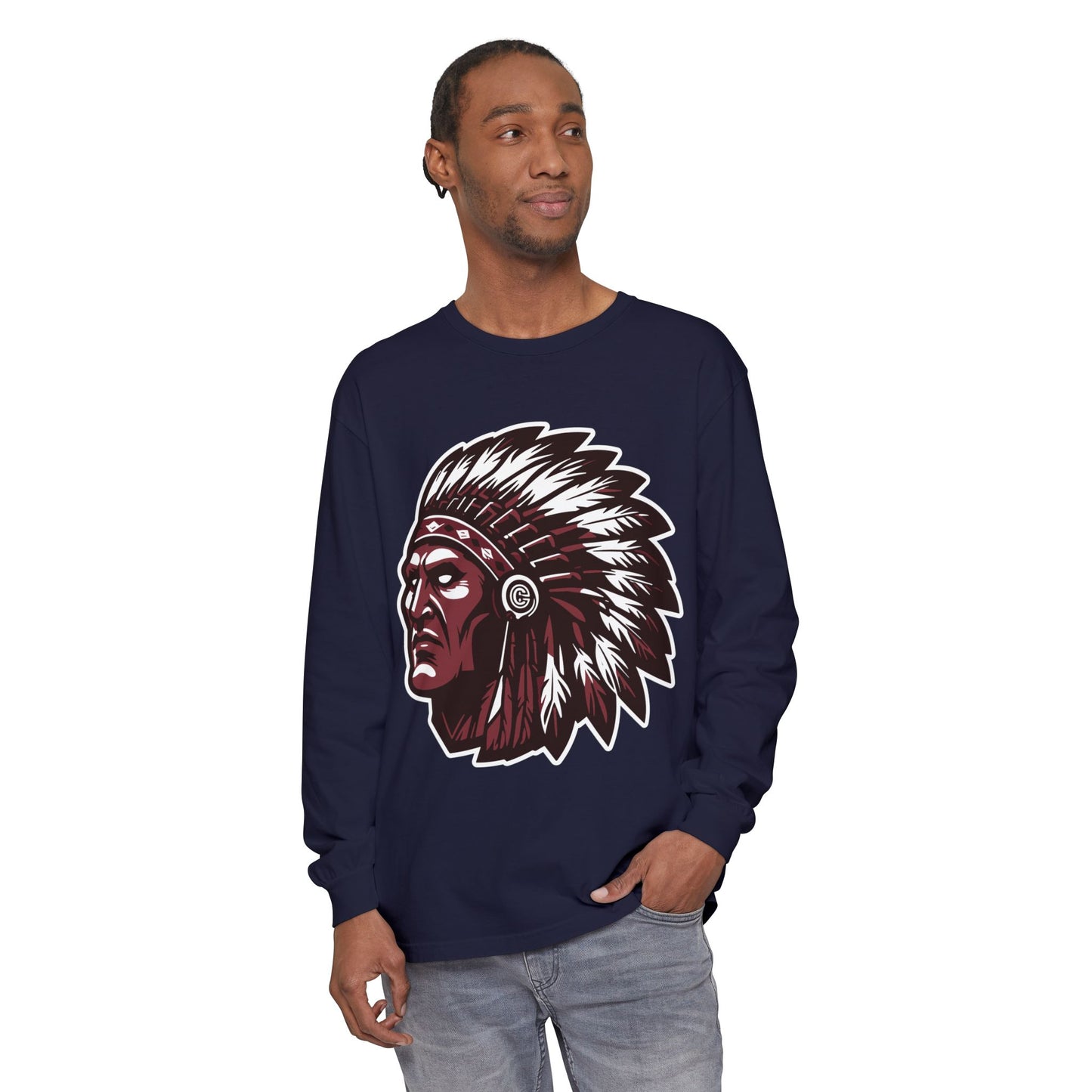 Garment-Dyed Long Sleeve Tee