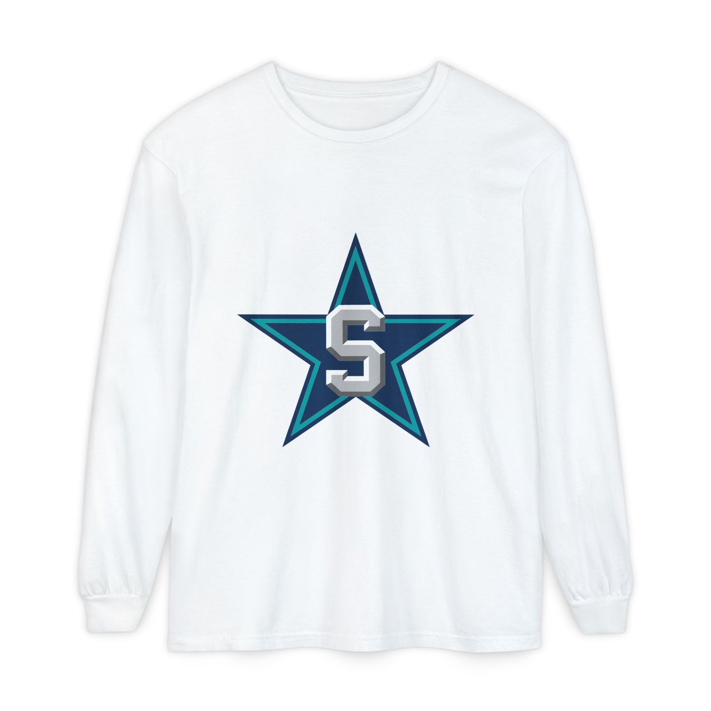 Garment-Dyed Long Sleeve Tee