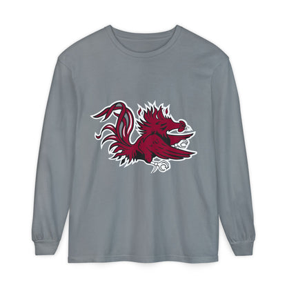 Garment-Dyed Long Sleeve Tee