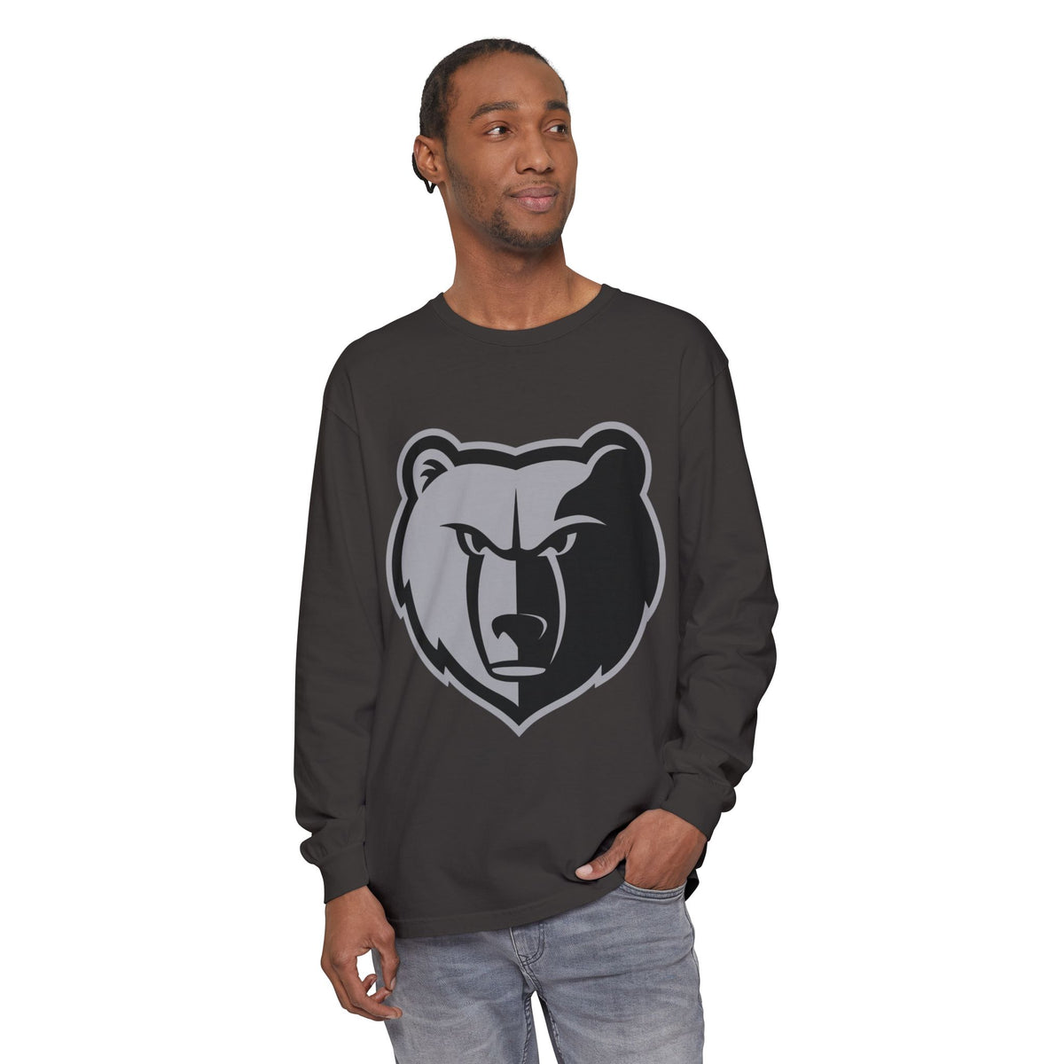 Garment-Dyed Long Sleeve Tee