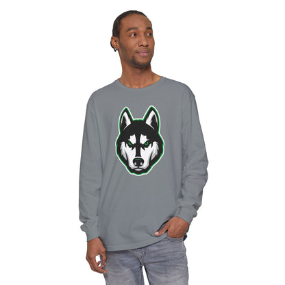 Garment-Dyed Long Sleeve Tee
