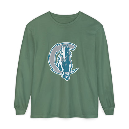 Garment-Dyed Long Sleeve Tee