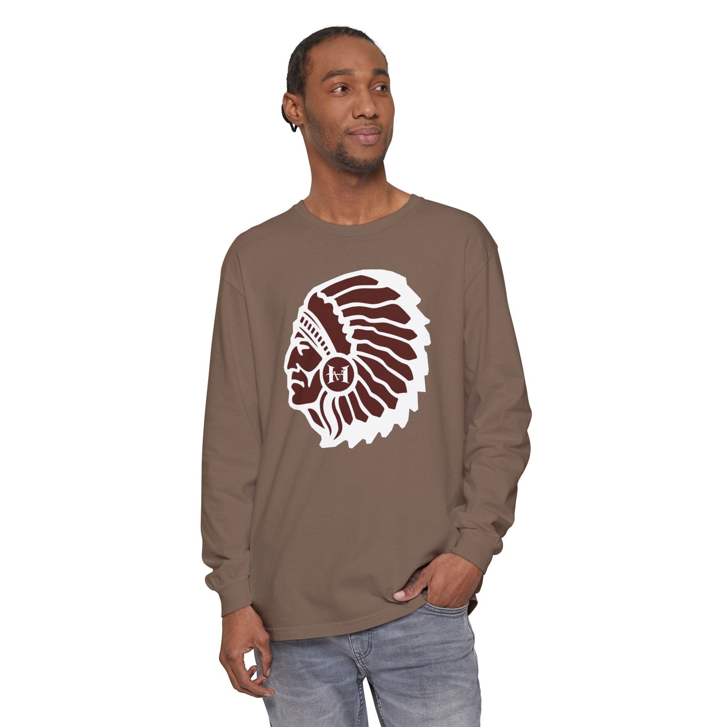 Garment-Dyed Long Sleeve Tee