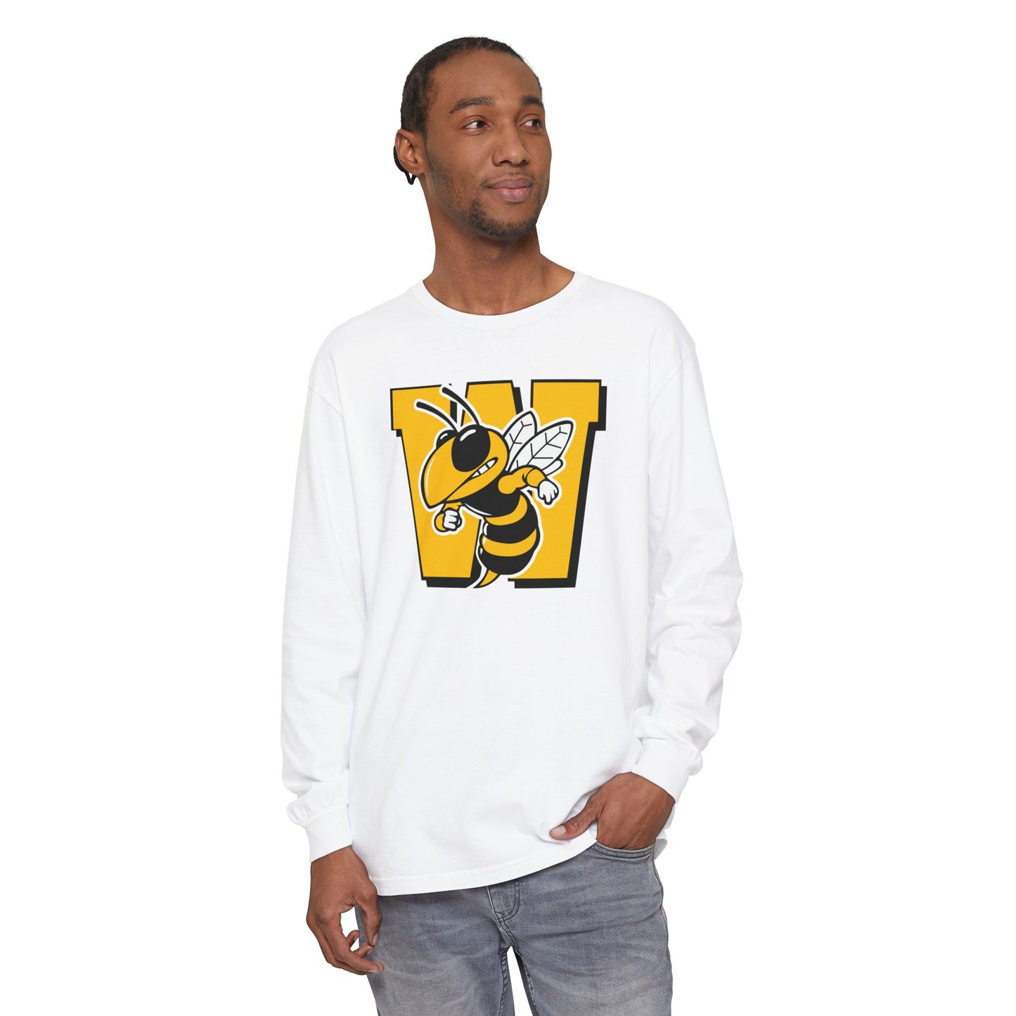 Garment-Dyed Long Sleeve Tee