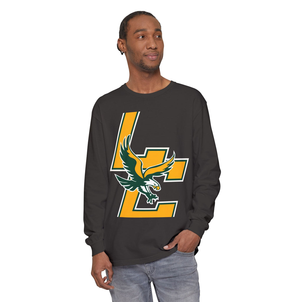 Garment-Dyed Long Sleeve Tee