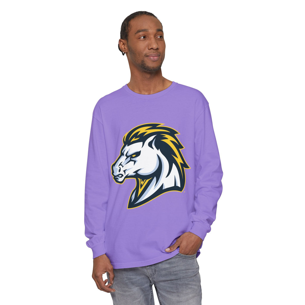 Garment-Dyed Long Sleeve Tee