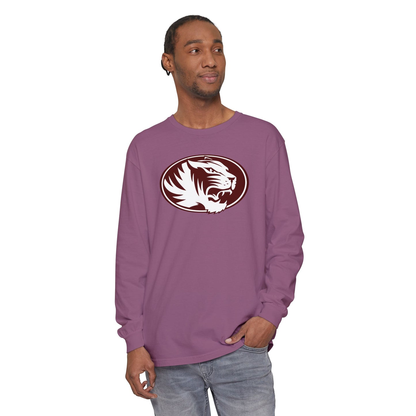 Garment-Dyed Long Sleeve Tee