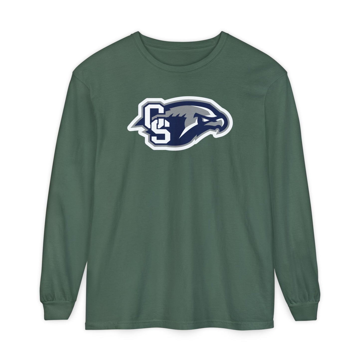Garment-Dyed Long Sleeve Tee