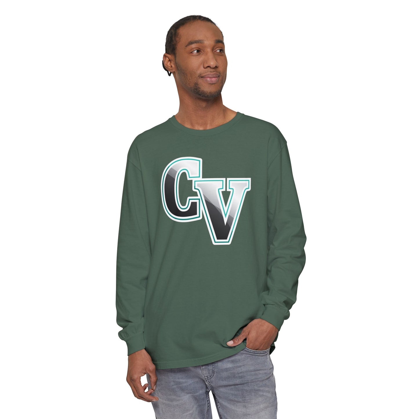 Garment-Dyed Long Sleeve Tee