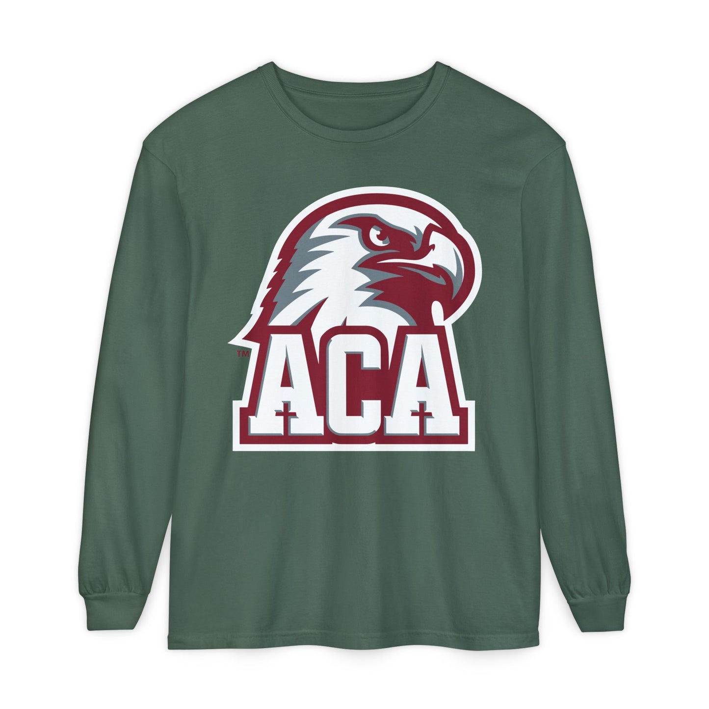 Garment-Dyed Long Sleeve Tee