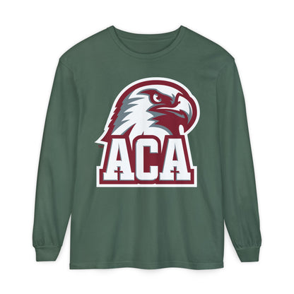 Garment-Dyed Long Sleeve Tee