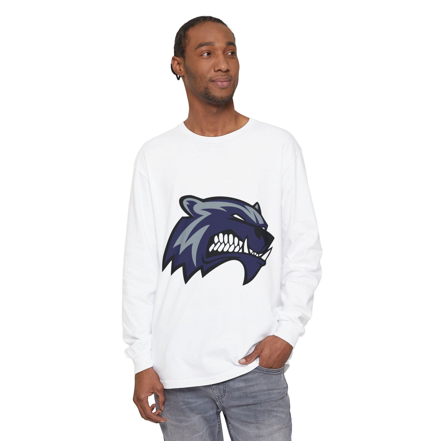 Garment-Dyed Long Sleeve Tee