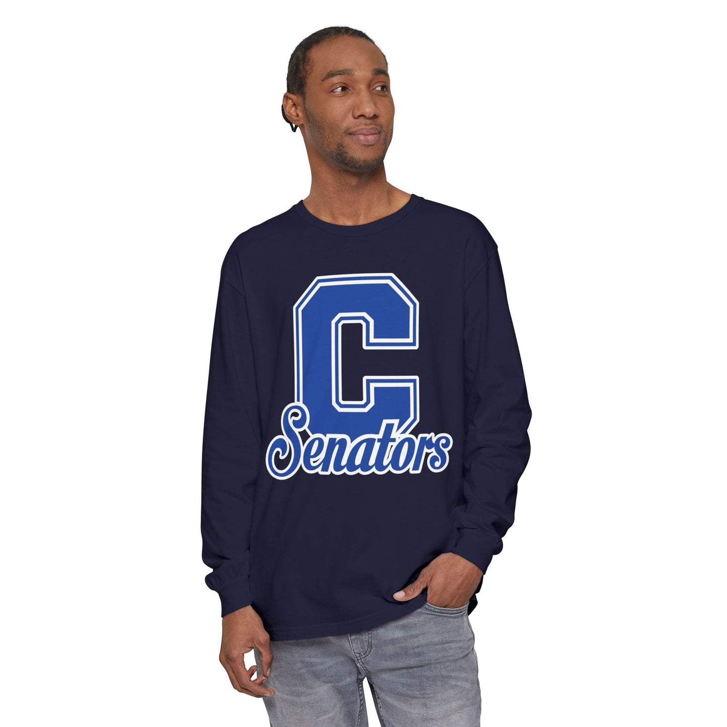 Garment-Dyed Long Sleeve Tee