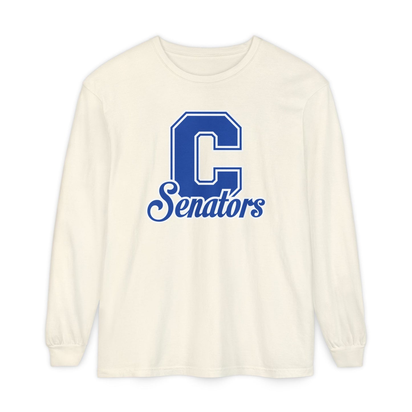 Garment-Dyed Long Sleeve Tee