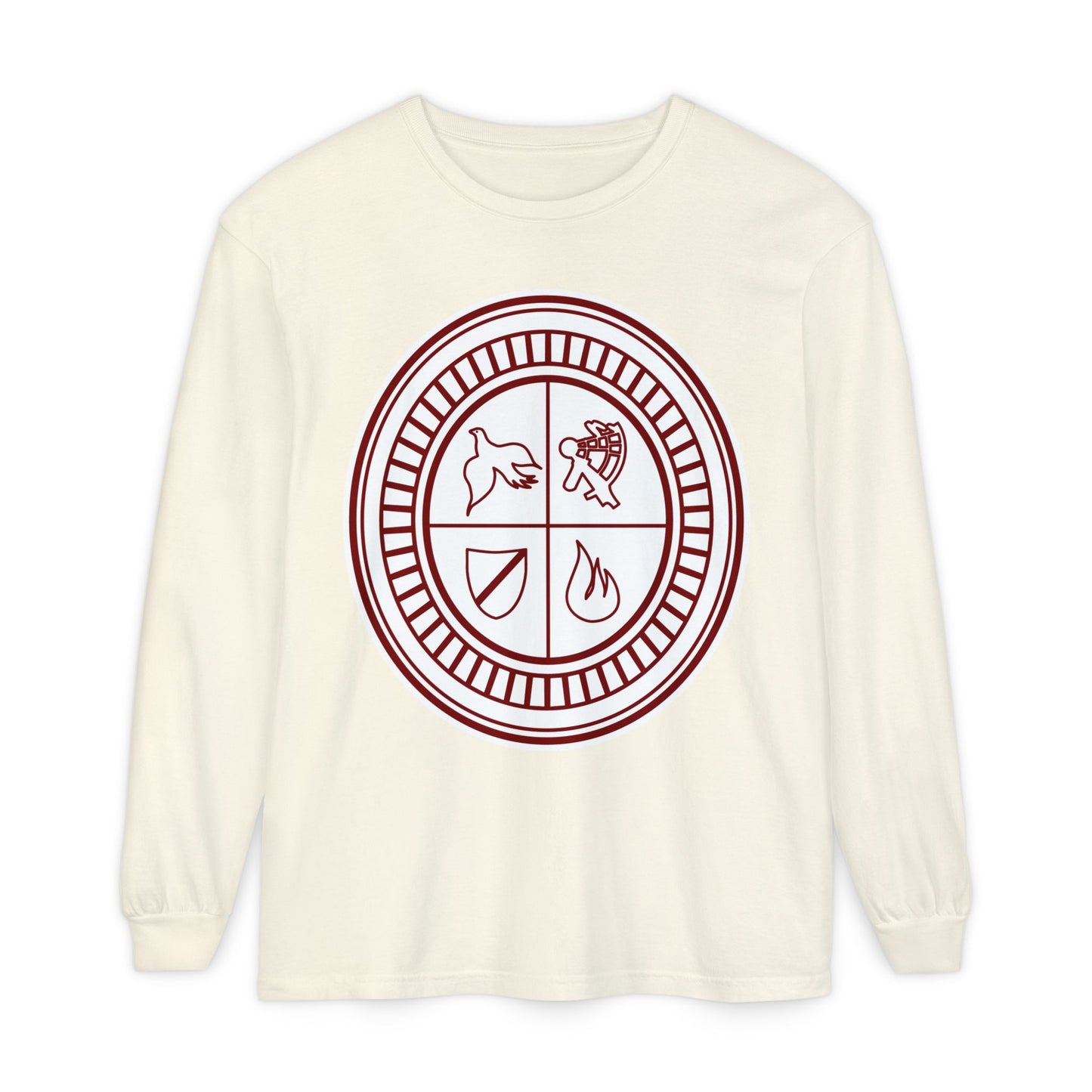 Garment-Dyed Long Sleeve Tee