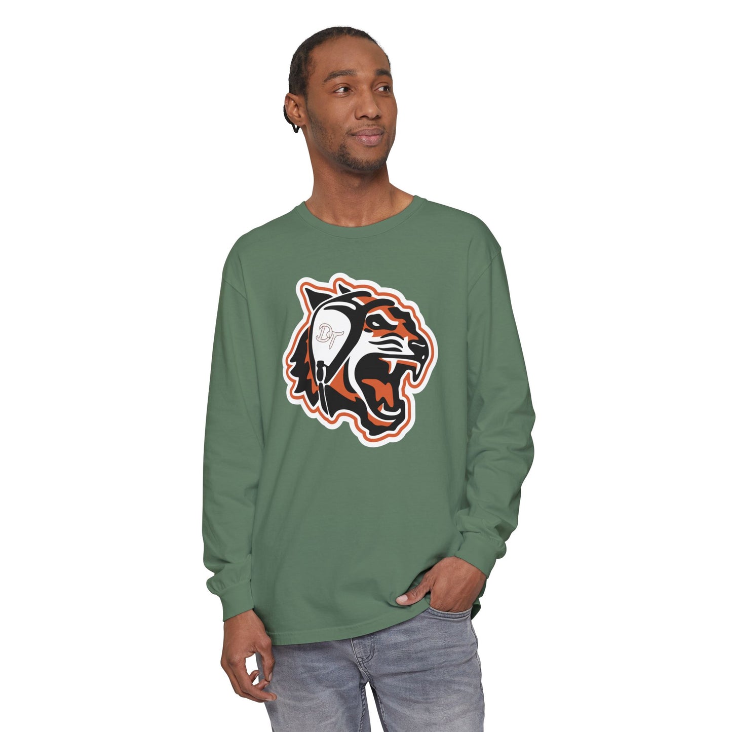 Garment-Dyed Long Sleeve Tee
