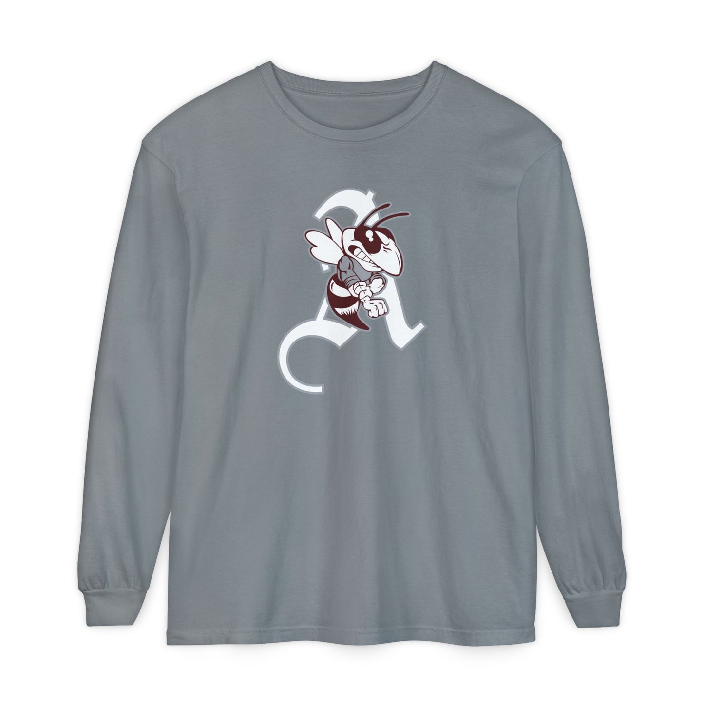 Garment-Dyed Long Sleeve Tee