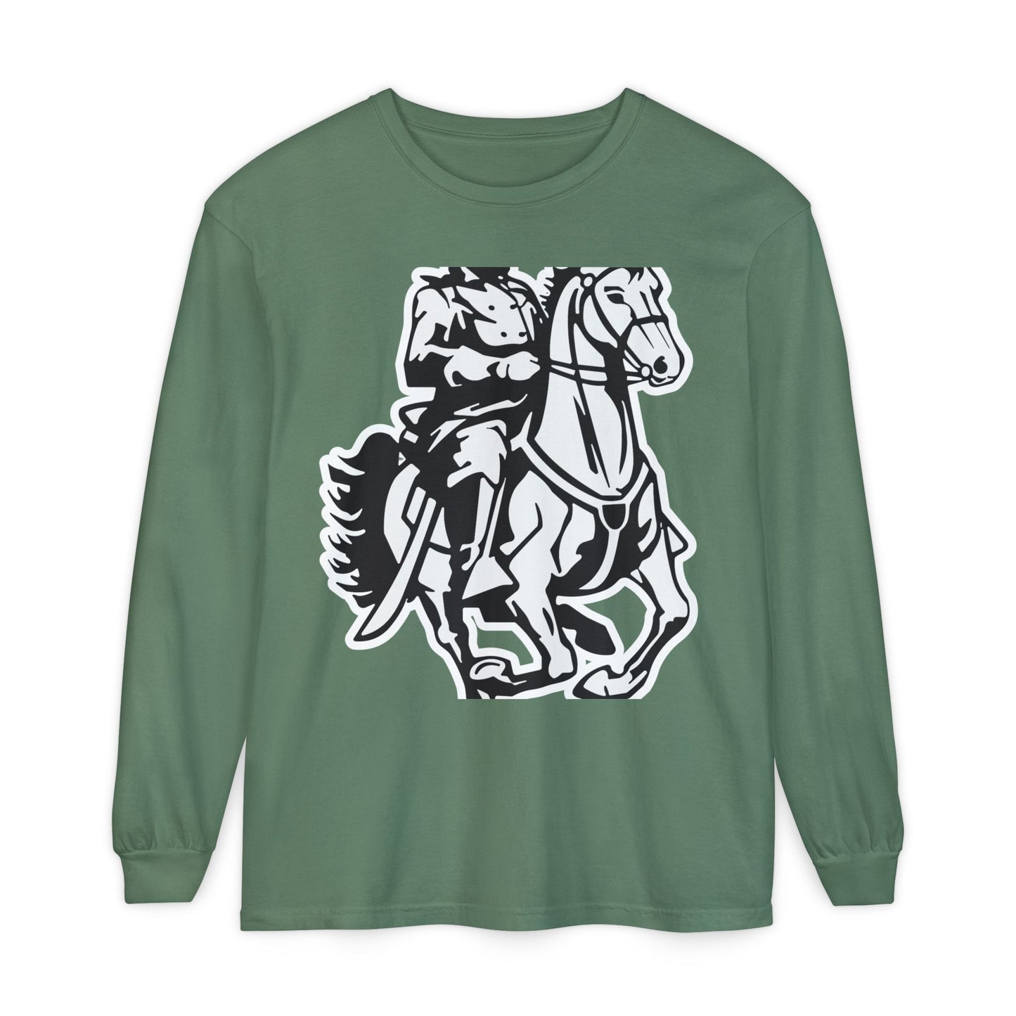 Garment-Dyed Long Sleeve Tee