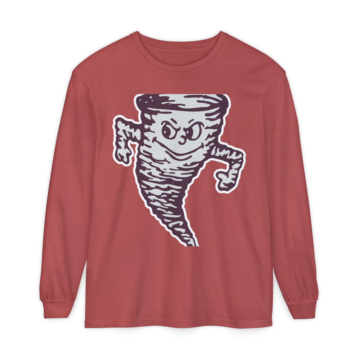Garment-Dyed Long Sleeve Tee