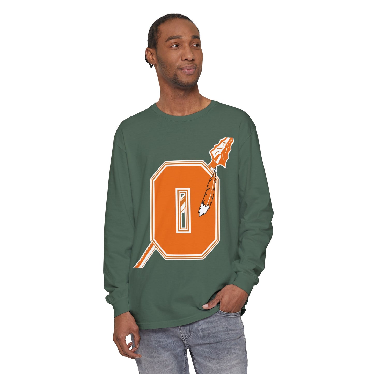 Garment-Dyed Long Sleeve Tee