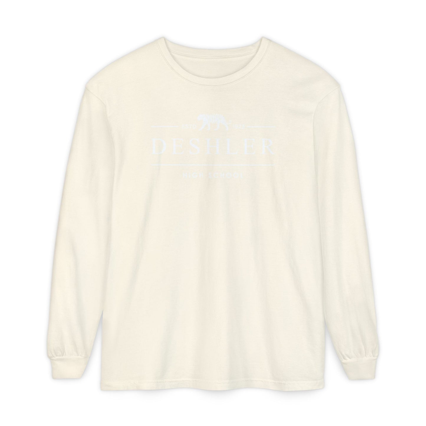 Garment-Dyed Long Sleeve Tee