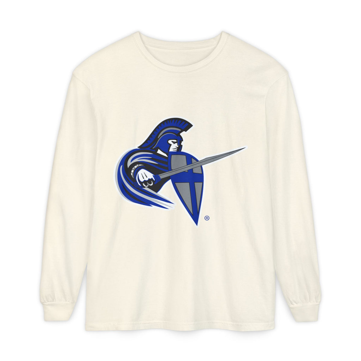 Garment-Dyed Long Sleeve Tee